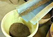 ⑩材料の混合から一次乾燥まで約20分以内で終わります。